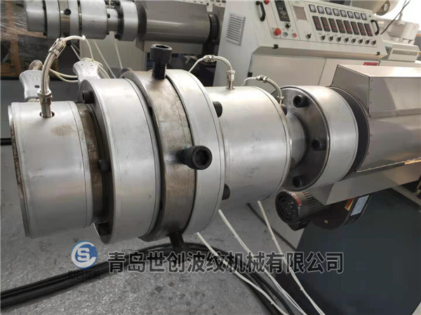 預應力波紋管製管機