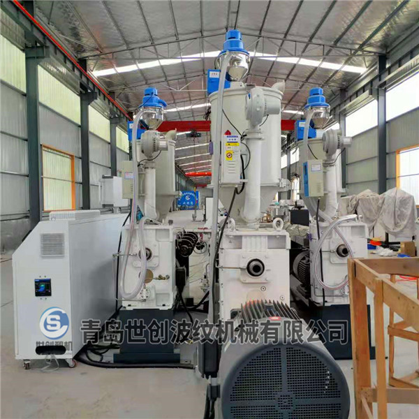 HDPE三層複合管擠出機